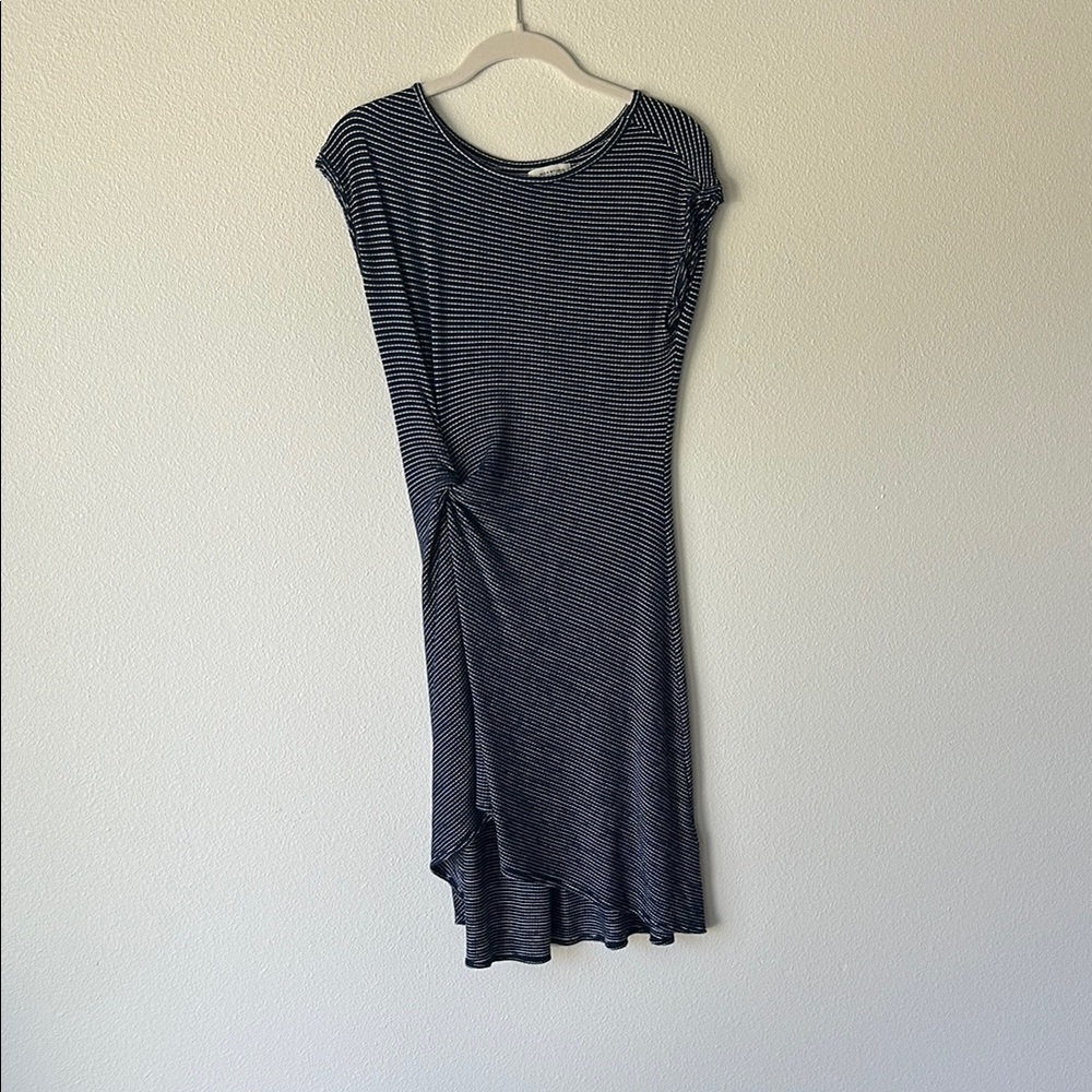 Max Studio Gray Cap Sleeve Sheath Dress